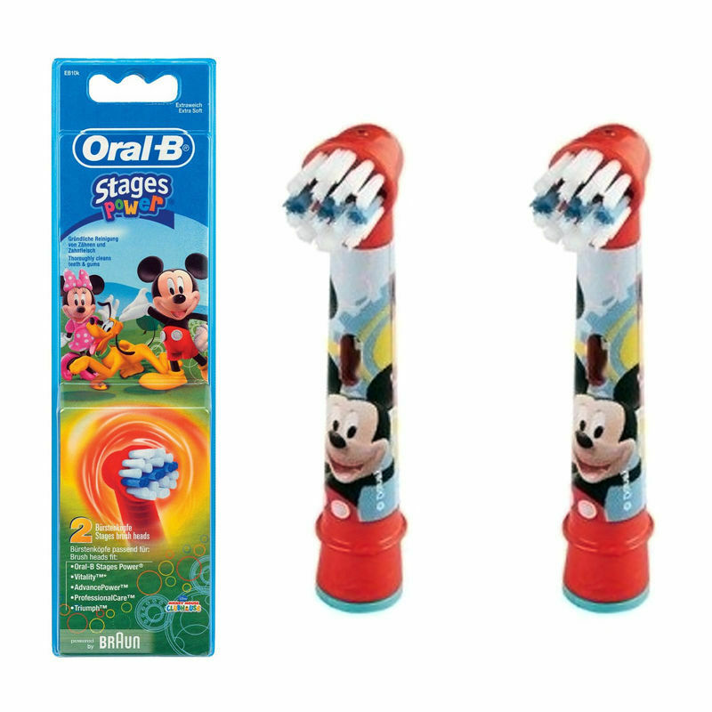 oral b kids electric toothbrush replacement heads